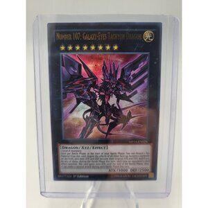 Number 107: Galaxy-Eyes Tachyon Dragon - 1st Edition - MP14-EN024 - Ultra (NM)